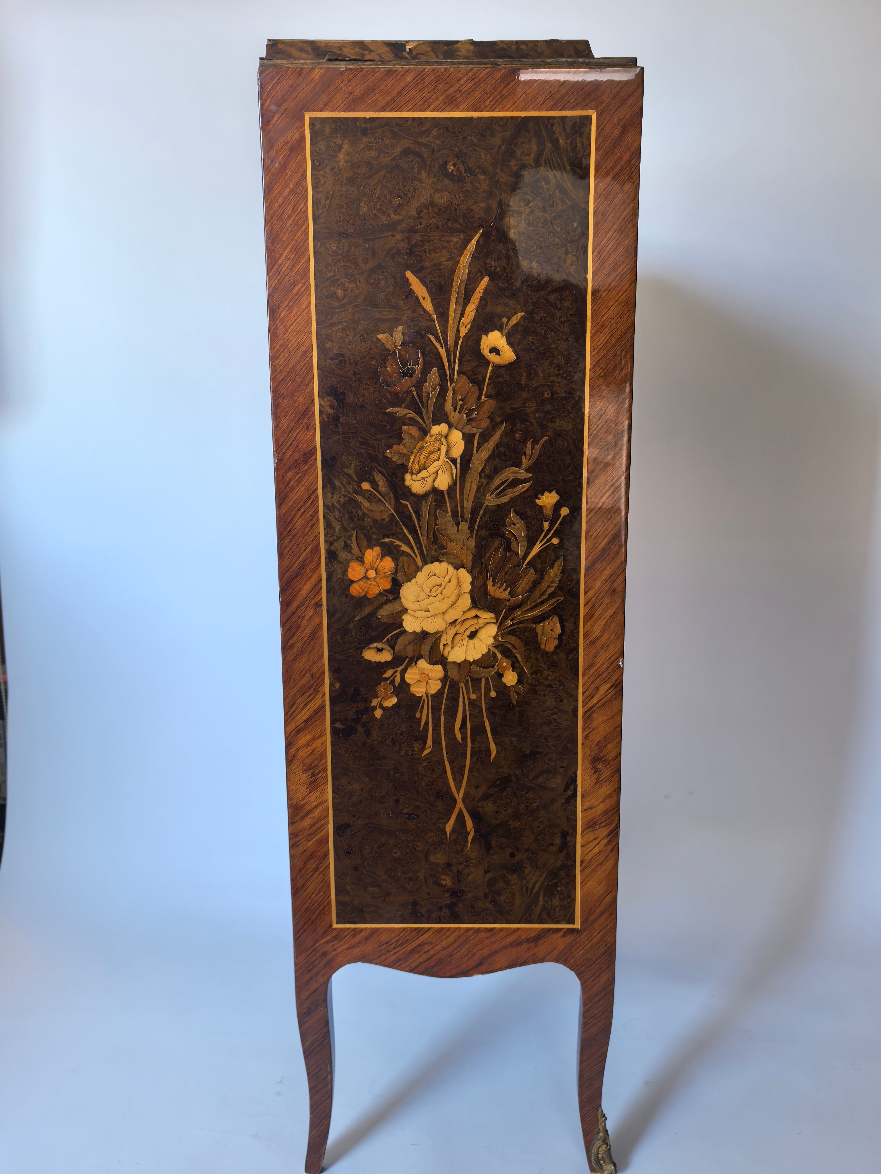 Antiek Frans Ladekastje met Inlegwerk ca. 1890–1920